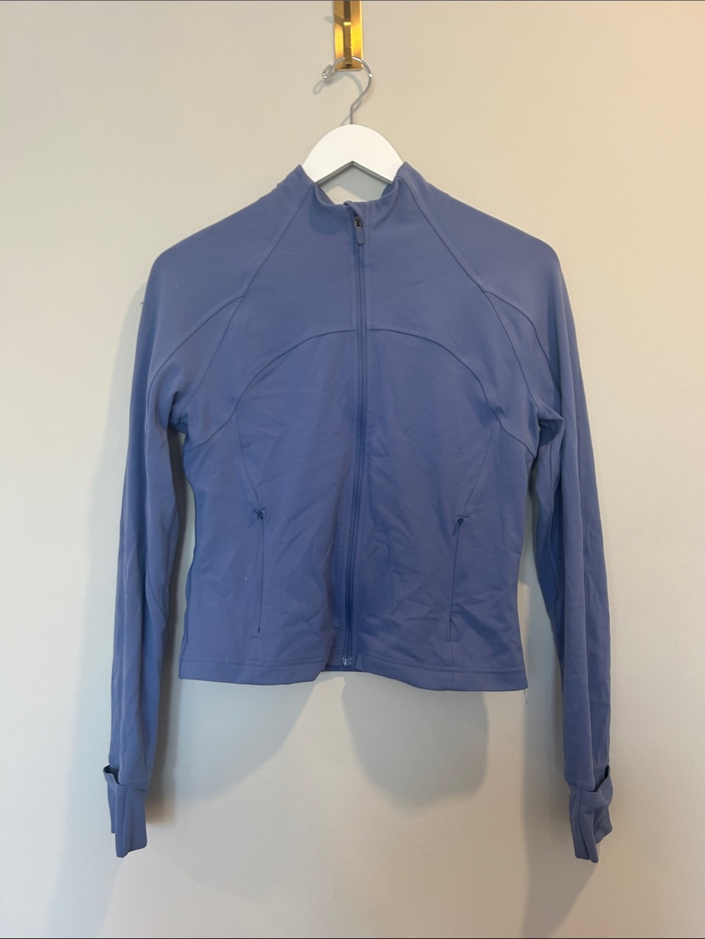 lululemon athletica Lavender Blue Full-Zip Bomber Jacket